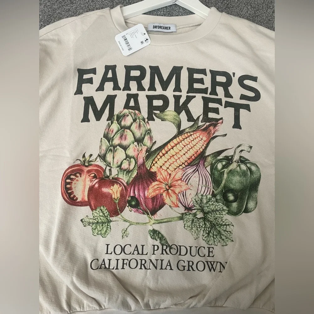 Free People x Daydreamer Local Produce Oversized Crew - Picture 5 of 5